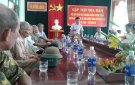 Tọa đàm, gặp mặt các CCB là bộ đội của xã đã từng tham gia kháng chiến chống thực dân pháp Pháp nhân dịp kỷ niệm 65 năm chiến thắng lịch sử Điện Biên Phủ 